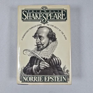 Norrie Epstein THE FRIENDLY SHAKESPEARE  1st Edition Hardback Book - Picture 1 of 7