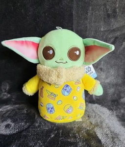NWT Star Wars The Mandalorian Seasonal Grogu Plush, 8" Soft toy in Easter outfit - Picture 1 of 6