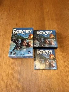 FAR CRY PC CD-ROM Video Game 2004 Complete CIB 5 Disc, Box & Manual 17+ - Picture 1 of 12