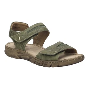 Josef Seibel Brenda 08 Kharki verstellbare Damen-Ledersandalen Sandalen 20 £ sparen - Bild 1 von 6