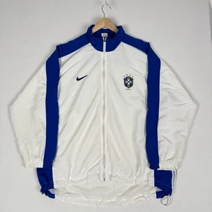 Giacca tuta Nike Brasile 1998/2000 pista uomo taglia XL autentica vintage anni 90 - Foto 1 di 15