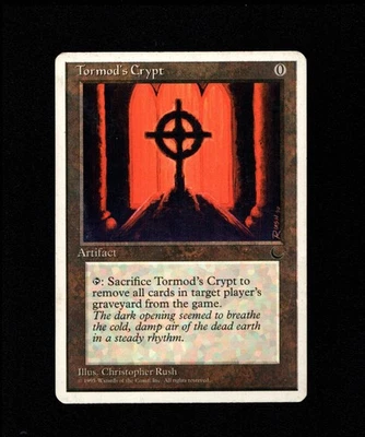 MTG Tormod's Crypt MP Chronicles Magic the Gathering ~ Free Shipping ~ - Image 1 of 2