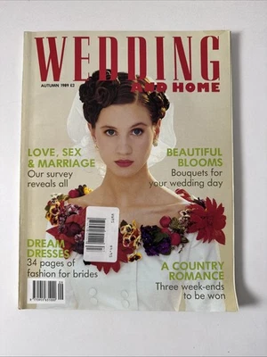 Vintage Wedding and Home Magazine Autumn 1989 - Bridal - British - Image 1 of 4