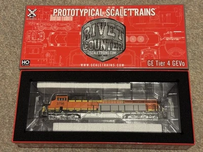 ScaleTrains Rivet Counter GE Tier 4 GEVO BNSF Railway ET44C4 #3756 - Image 1 of 3
