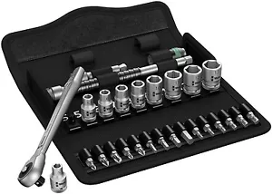WERA TOOLS 8100SC 7 05004077001 1/2 UNIDAD NUEVO JUEGO DE BROCAS DE TRINQUETE DE ZÓCALO DE LIBERACIÓN - Imagen 1 de 4