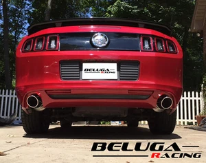 Ford Mustang 2011 2012 2013 2014 V6 3.7L Performance AxleBack Exhaust System - Picture 1 of 9