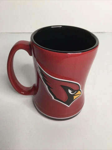 ARIZONA CARDINALS Coffee Mug Cup NFL Official Boelter Brands 2011 Holds 12 oz Cover