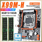Jingsha X99 Motherboard Kit Set With Xeon E5 2666 V3 & Cpu 2*8Gb Ddr4 Ram Memory