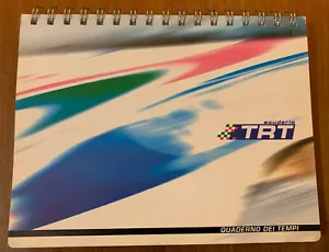 Quaderno dei tempi Rallye Scuderia TRT da collezione originale - Foto 1 di 2