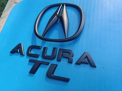  ACURA TL 2010-2013 OEM EMBLEMA LETRAS NEGRAS CON LOGO USADO  Foto 1 de 4