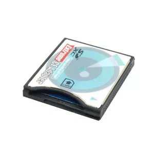SD/SDHC/SDXC/MMC to Compact Flash CF Type II Card Reader Adapter For Canon Nikon - Picture 1 of 10