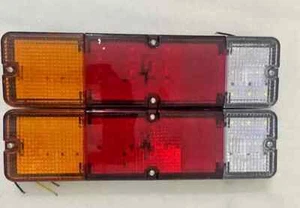 Fit For Suzuki Samurai Sierra SJ413 SJ410 Gypsy LED Rear Brake Tail Light Pair - Picture 1 of 7