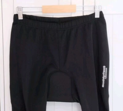 Muddyfox Padded Cycling Shorts Large Pure Breed Black - Image 1 of 4