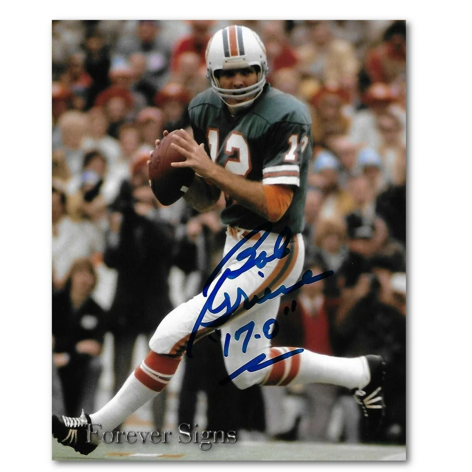Bob Griese Signed 8 x 10 Photo Reprint - Image 1 of 1