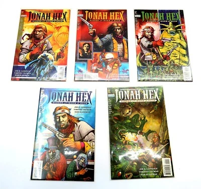 JONAH HEX RIDERS OF THE WORM AND SUCH DC Comic Book 1-5 Complete Mini Series - Image 1 of 4