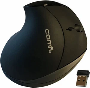 Wowpen Comfi II Wireless Ergonomische PC Computer Maus in schwarz - Bild 1 von 4