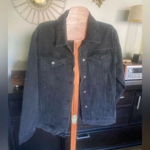 Distressed Denim Jacket - Picture 1 of 4