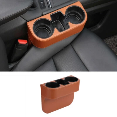 1PCS Car Seam Cup Holder Seat Wedge Drink Storage Organizer Console Side Case Foto 1 de 4