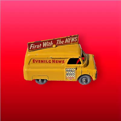 Lesney Bedford Evening News Van No42 Rare Toy Car Matchbox Vintage Diecast - Image 1 of 4