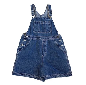 Gap Denim Short Overalls Size Medium - Picture 1 of 7