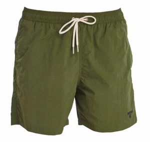 BARBOUR - BOXER DA BAGNO IN TINTA UNITA - OLIVA - Imagen 1 de 2