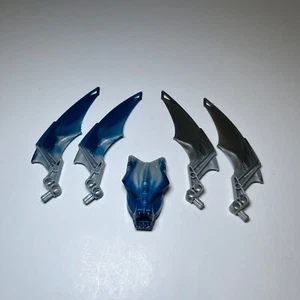 LEGO Bionicle Vamprah Mask and 4 Wing Pieces 8692 - 60915pb01, 60919px1 - Picture 1 of 2