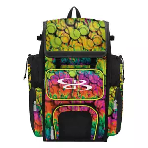 Zaino Softball Boombah Superpack - Borsa Attrezzatura Giocatori, Bat Pack - Neon Ballpark - Foto 1 di 12