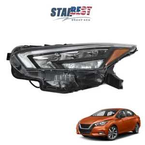 Single Left Side For 2020-2021 Nissan Versa S SR SV Headlight Replacement LED - Foto 1 di 13