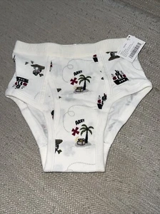 NWT Gymboree boys size small 5–6 pirate underwear - Picture 1 of 3