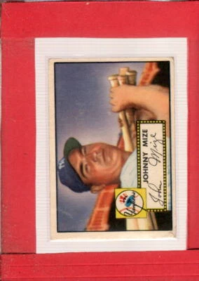 1952 Topps #129 Johnny Mize G/VG Good/Very Good Yankees ID:65054 - Image 1 of 2