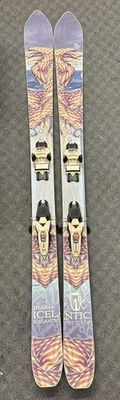 ICELANTIC SHAMAN SKIS 184cm TIP/TAIL/WAIST: 160mm X 110mm X 130mm - Image 1 of 4