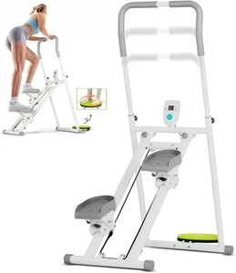 2 IN 1 Stair Stepper Faltbar Vertikale Klettermaschine Kreuztrainer Verstellbare - Bild 1 von 13