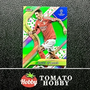 TOPPS FINEST UEFA 2024-25 ANGEL DI MARIA /99 GREEN REFRACTOR SL BENFICA - Picture 1 of 2