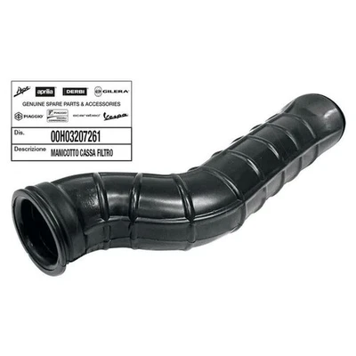 MANICOTTO CARB. - CASSA FILTRO 00H03207261 GILERA 50 SMT 2003-2005 - Immagine 1 di 2