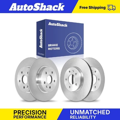 Front Rear Brake Rotors Set for Buick LaCrosse Regal Chevy Malibu Limited Foto 1 de 4