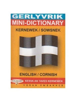 Mini-dictionary, English-Cornish: Gerlyvrik, Kernewek-So... Paperback / softback - Image 1 of 2