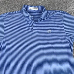 Holderness Bourne Poloshirt Herren L gestreift Tailored Fit Performance Hutchinson - Bild 1 von 7