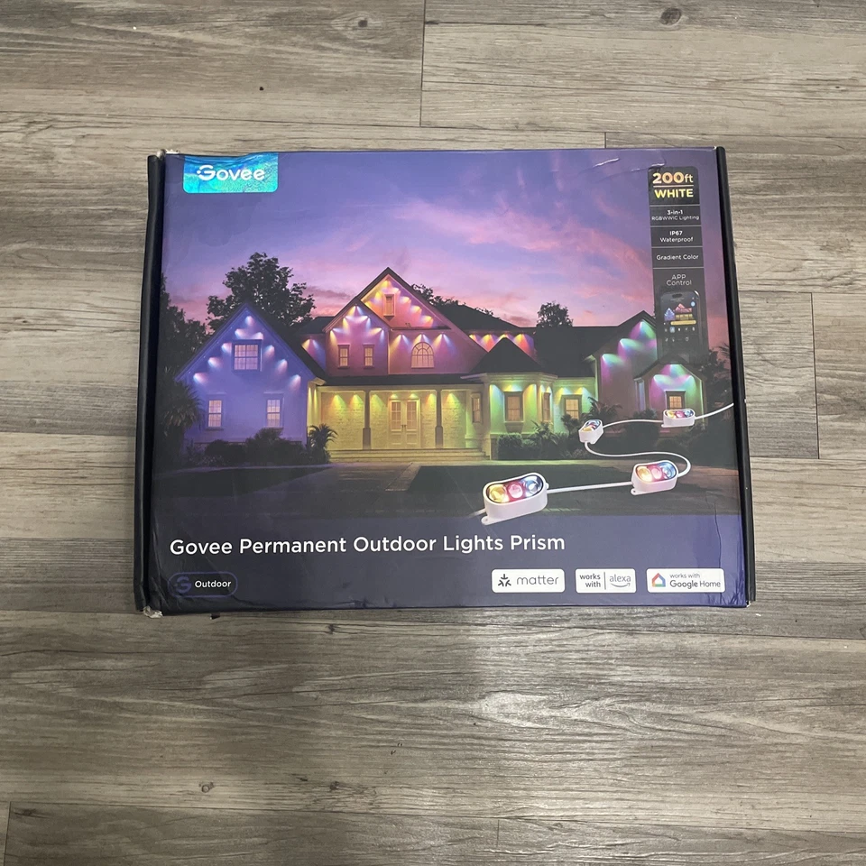 Govee H706C Permanent Outdoor Lights Pro 200ft Waterproof White