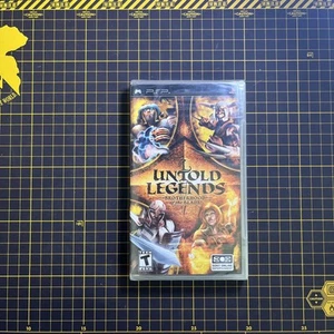 Untold Legends: Brotherhood of the Blade Sony PSP PlayStation Brand New Y-Fold - Picture 1 of 6