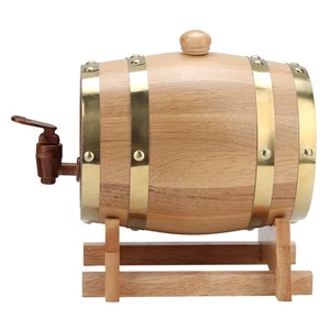 1.5L Primary Color Oak Wood Wine Barrels Wine Oak Barrels White Wine Barrels - Picture 1 of 11