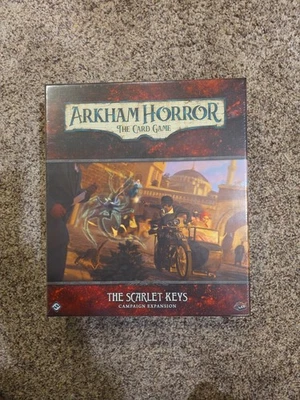 Arkham Horror LCG Scarlet Keys Campaign Expansion New Sealed FFG Fantasy Flight - Image 1 of 4