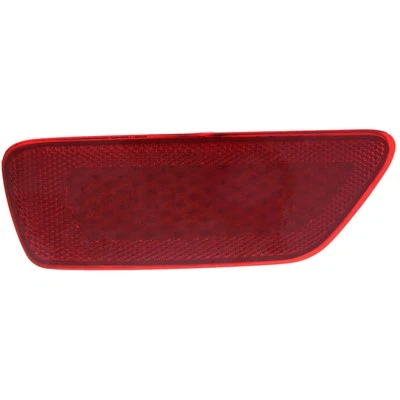 CAPA For 2011-2021 Grand Cherokee Bumper Reflector Rear, Left Red Plastic - Image 1 of 4