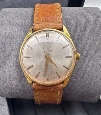 raro reloj raketa 23 joyas vintage chapado en oro AU20 CCCP antiguo 2209 Foto 1 de 4