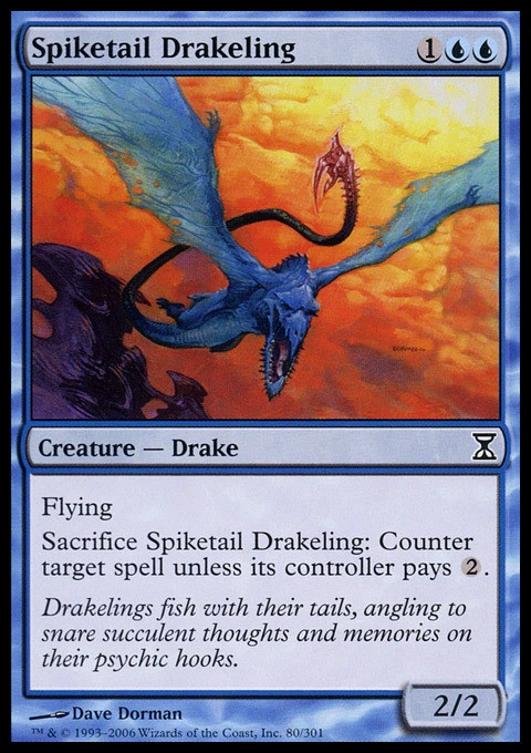 4x Spiketail Drakeling ~ Lightly Played Time Spiral MTG Magic x4 4 UltimateMTG P - Image 1 of 1