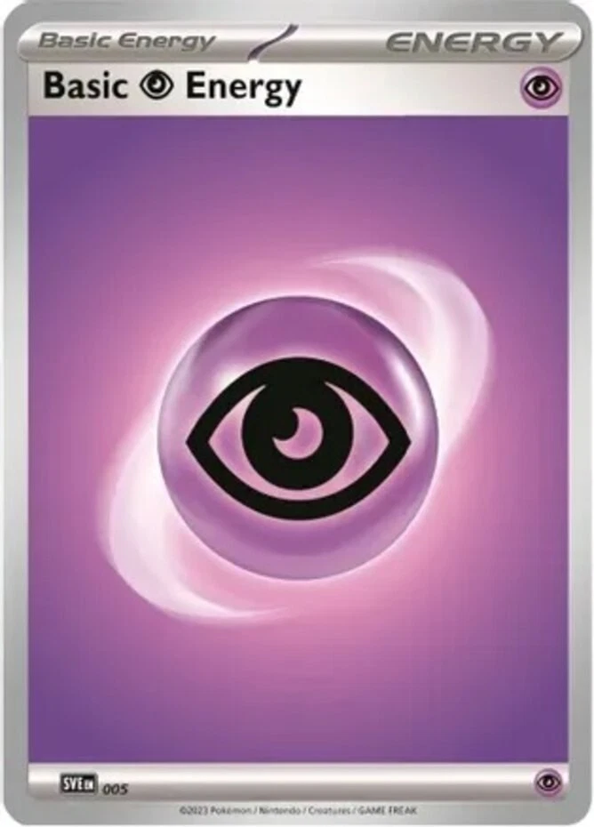 Basic Psychic Energy - 005 - Scarlet & Violet - Base Set #005 Pokemon TCG - Image 1 of 1