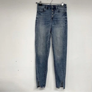 American Eagle Curvy High Rise Jegging Skinny Jeans Light Wash Damen 2 - Bild 1 von 10