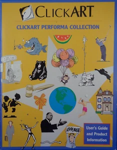 APPLE MACINTOSH - CLICKART PERFORMA COLLECTION USERS GUIDE & PRODUCT INFORMATION - Bild 1 von 2