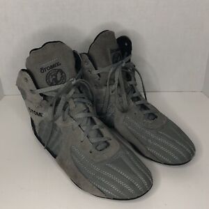 Otomix Gray Black M3000 Bodybuilding Weightlifting MMA Shoes Mens Size 12