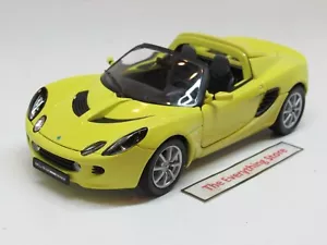 WELLY LOTUS ELISE 111S 1:24 GIALLO BRILLANTE USA SPEDIZIONE GRATUITA - Foto 1 di 5