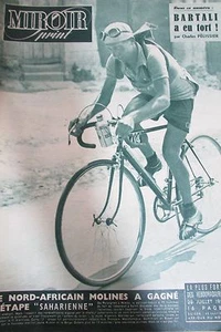 1950 SPECIAL CYCLING TOUR DE FRANCE STAGE ST GAUDENS PERPIGNAN NIMES BARTALI - Picture 1 of 1